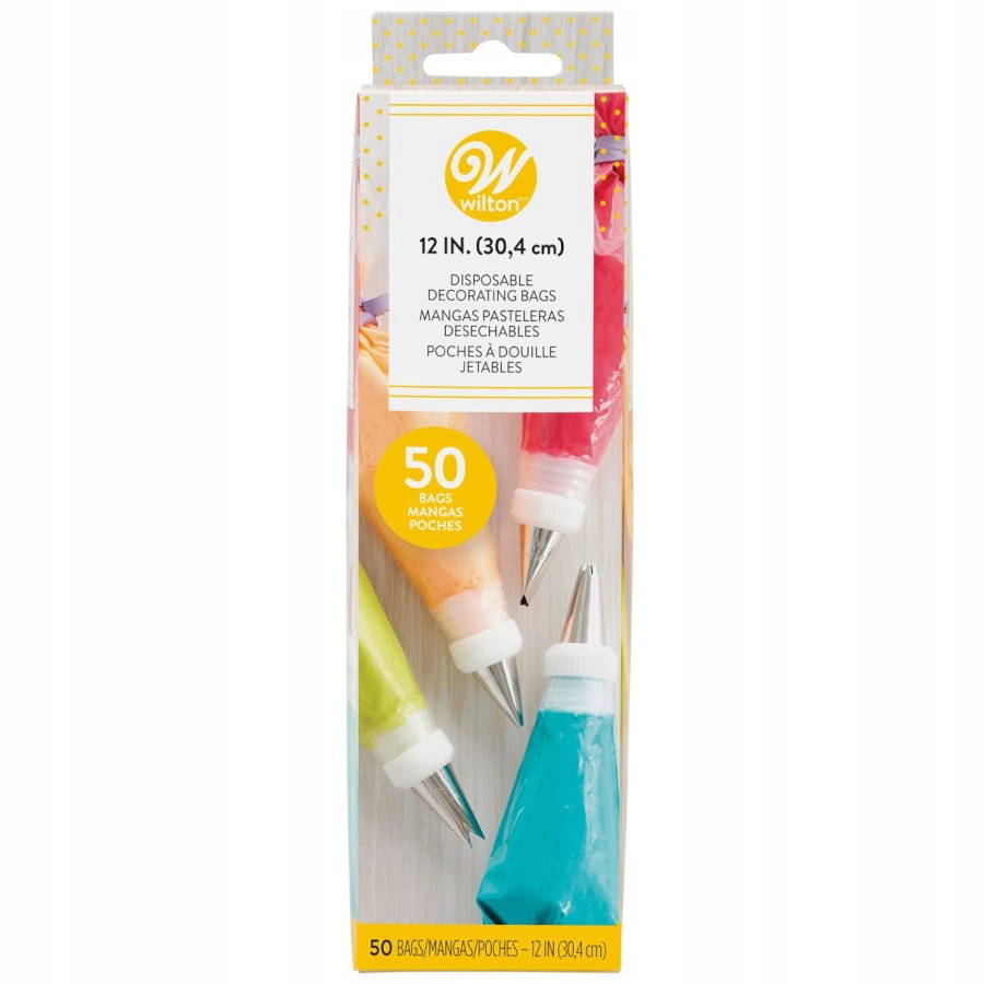 Woreczki jednorazowe 30cm rękawy cukiernicze 50szt