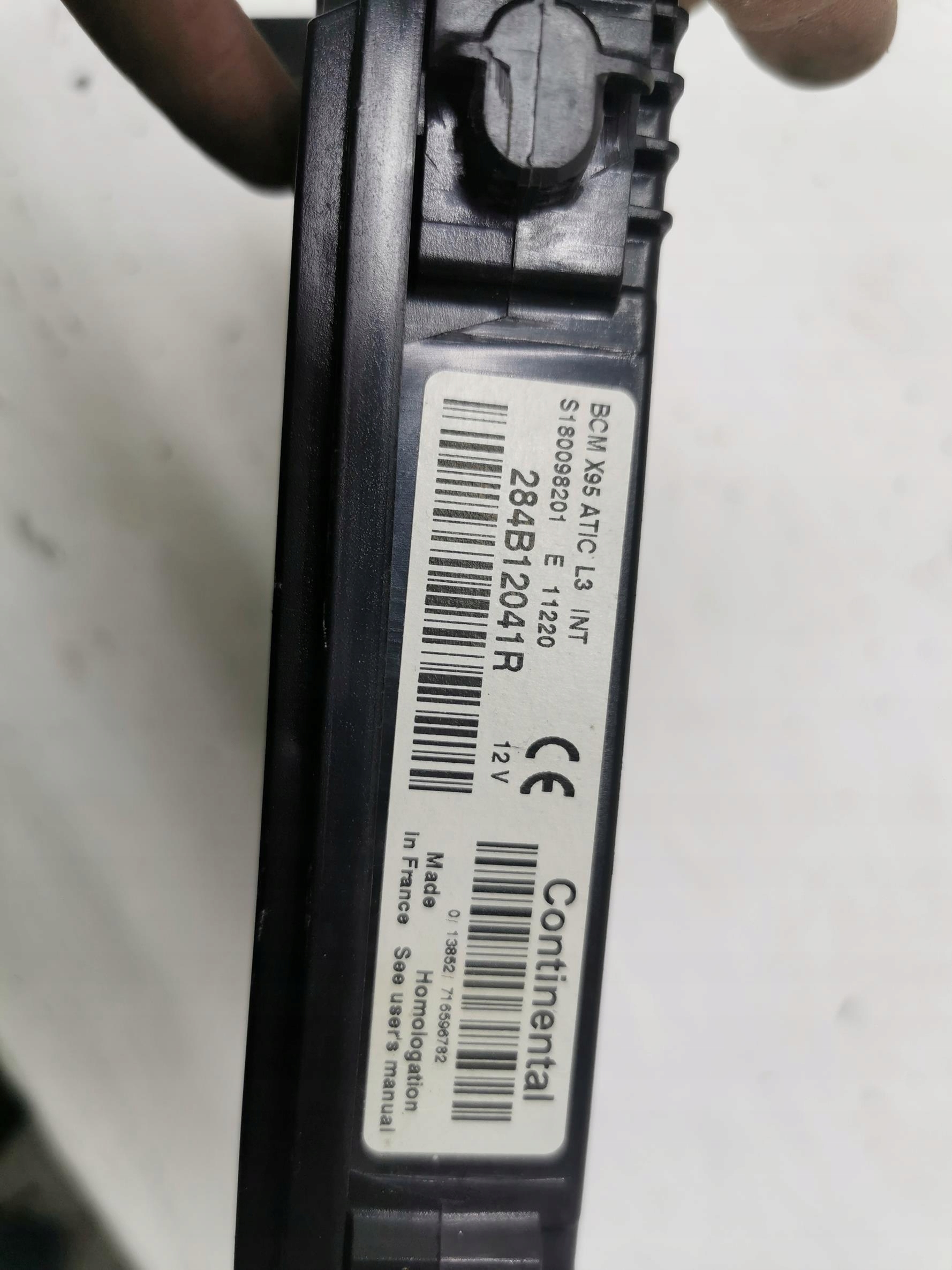 module BCM RENAULT MEGANE III 1.5 DCI 284B12041R