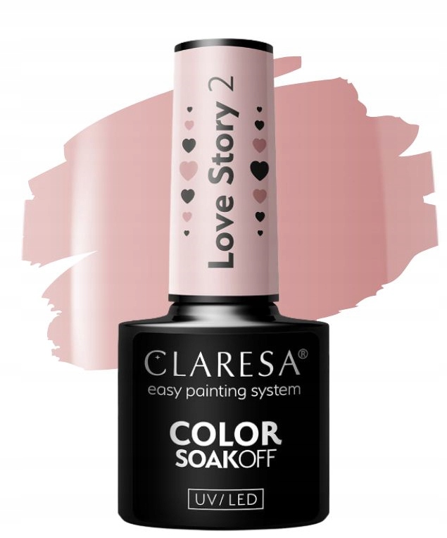 

Claresa Love Story 2 Lakier Hybrydowy Jasny Beż