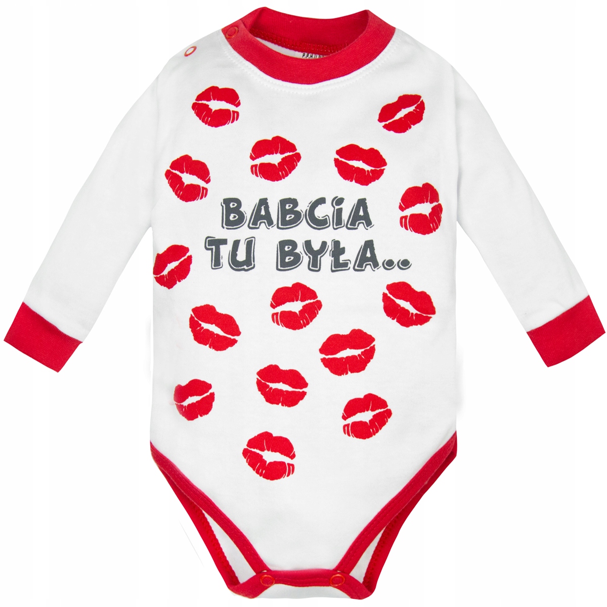 

Body Długi Rękaw z nadrukiem Babcia 68 Mrofi