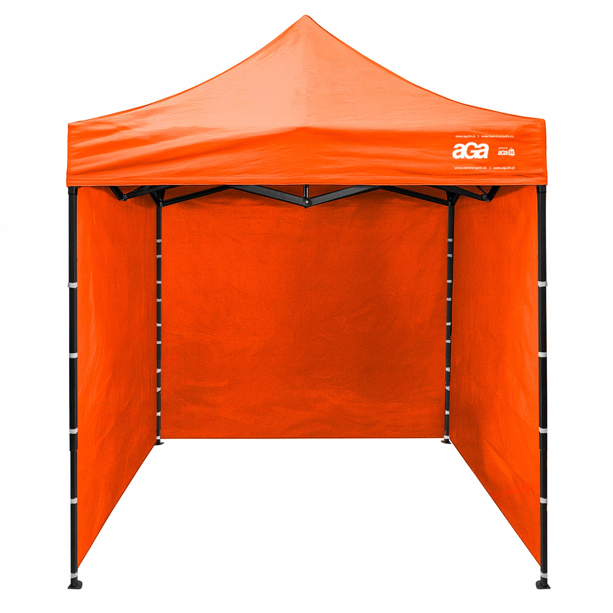 Aga Nožnicový stánok Party 2x2m Oranžový