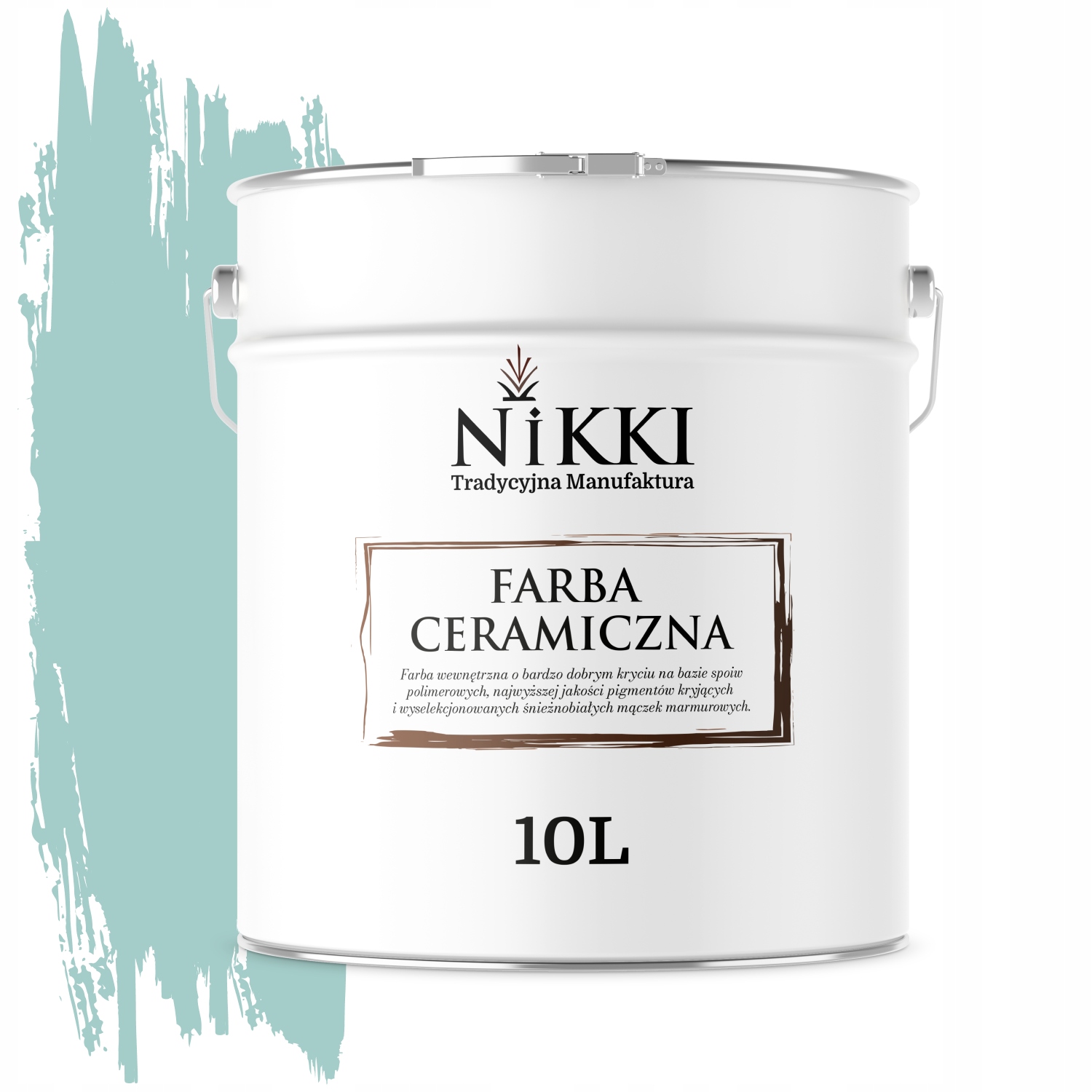 Keramická Stropná Farba Mätová H1553 Hlboká Matná Na Steny 10 L