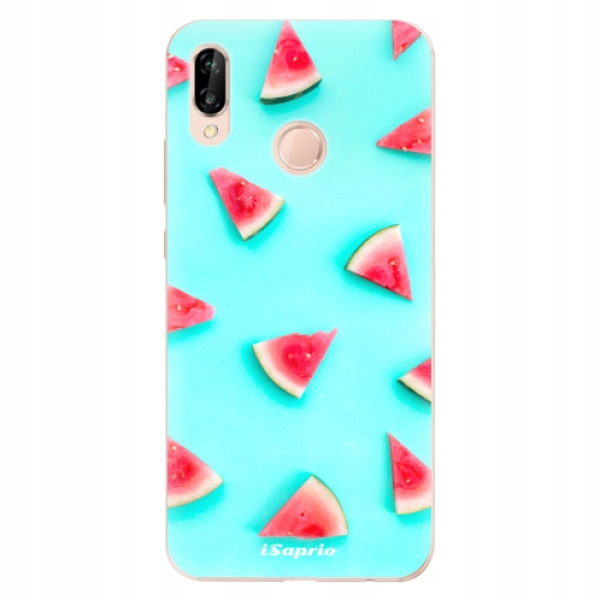 Silikonowe etui iSaprio Melon Patern 10 do Huawei P20 Lite