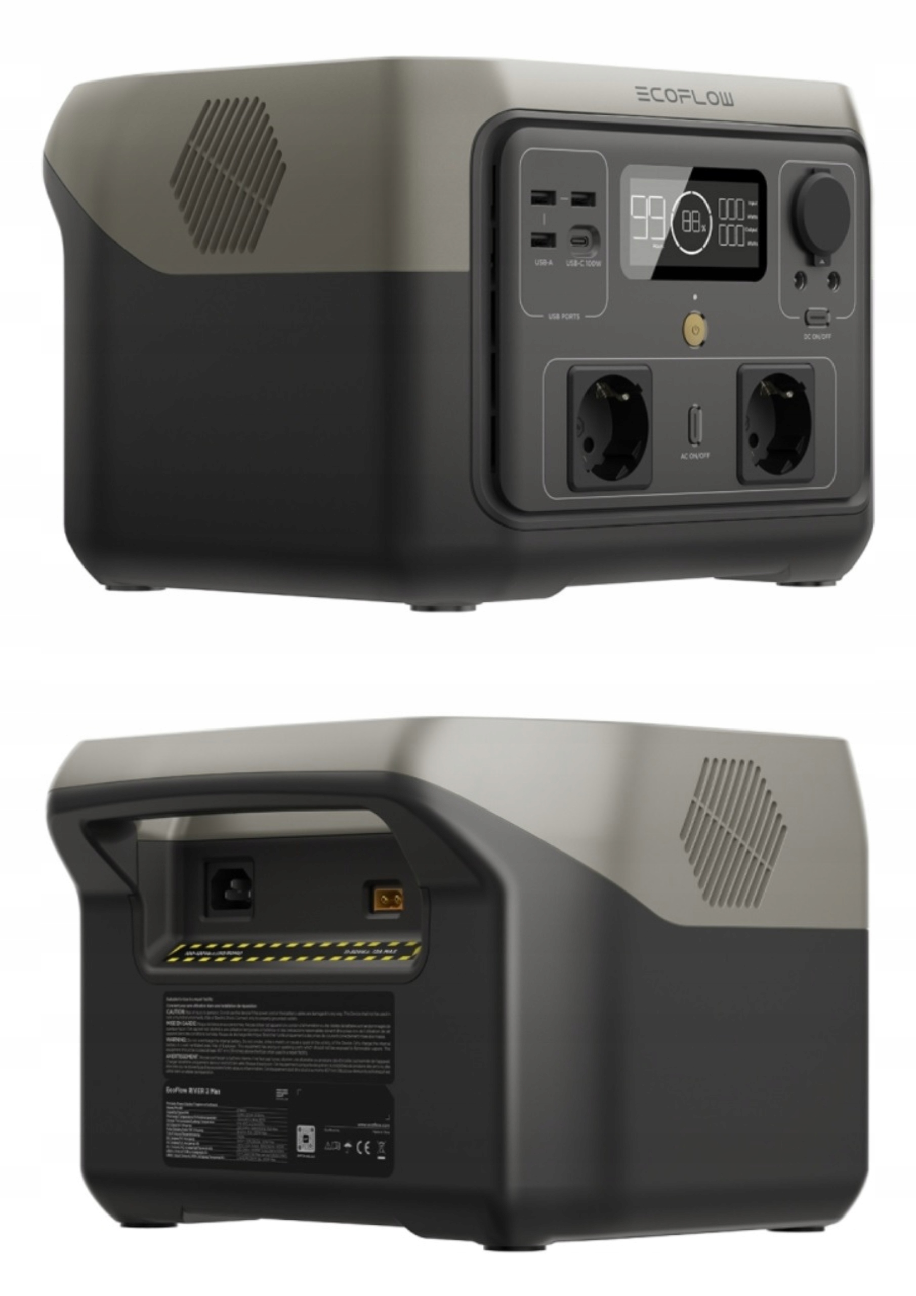 Magazyn prądu energii Power Bank 160000mAh 512Wh Marka Ecoflow
