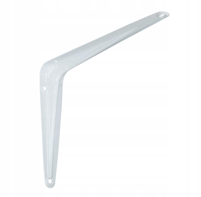 KĄTOWNIK WSPORNIK PÓŁKI POD PÓŁKĘ 250x300 MM BIAŁY