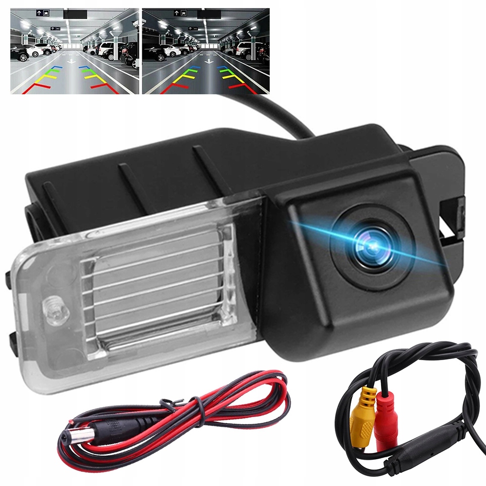 Dedykowana Kamera Cofania Hd Vw Golf 6 Polo MK4 MK5 MK6 Passat Czarne