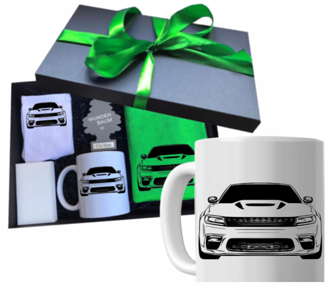 Sada Dárek k narozeninám pro kluka pro řidiče auta Charger Dodge