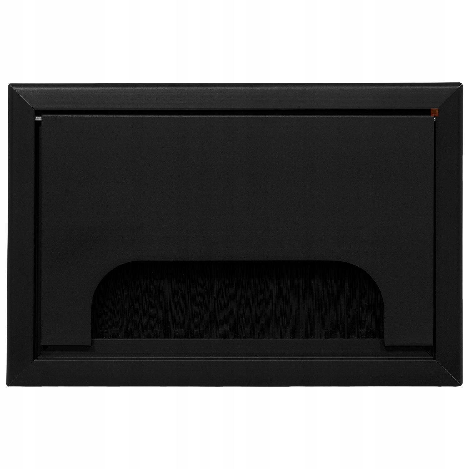 Przepust kablowy, Przelotka 80x120mm MERIDA czarny Kolor czarny