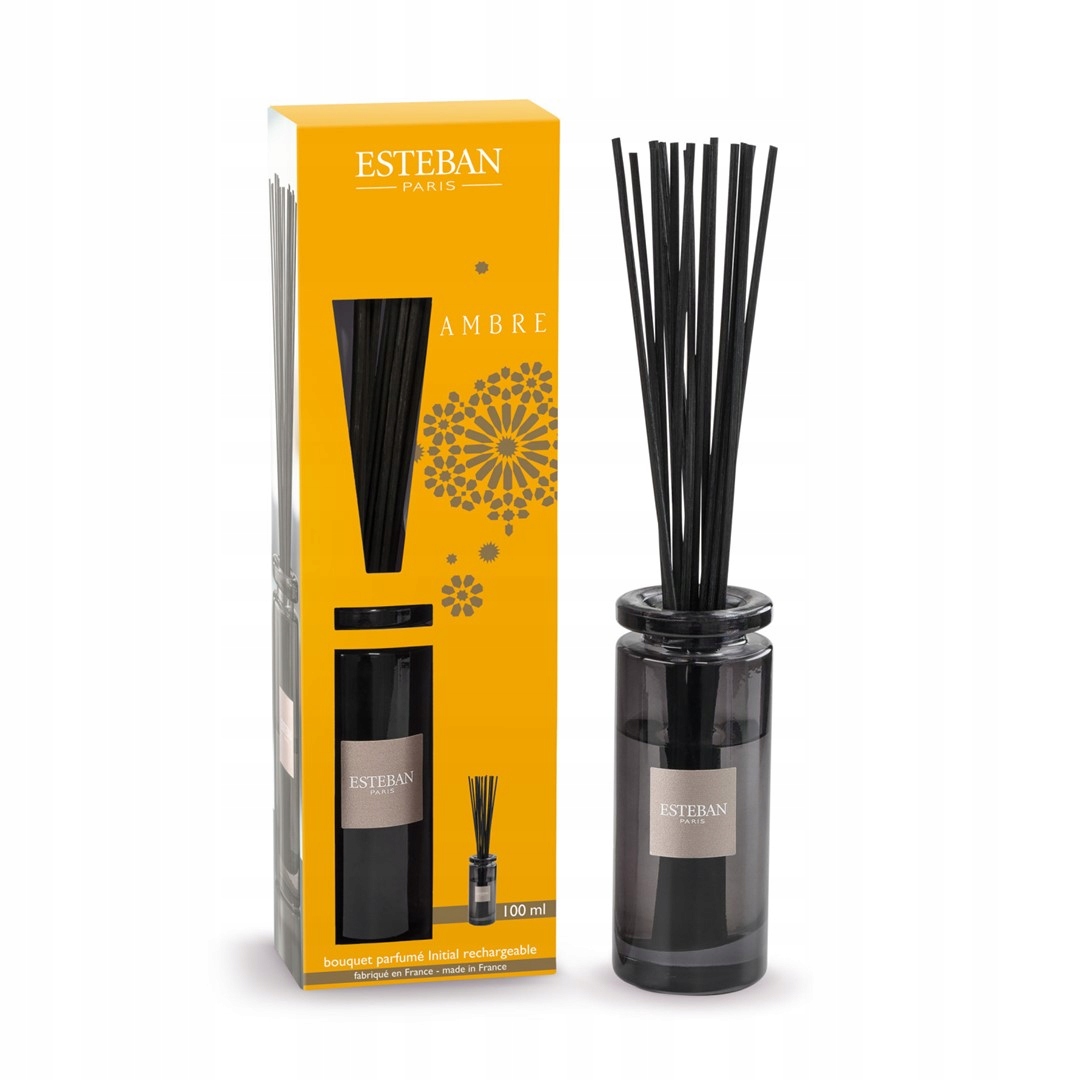 Osvěžovač vzduchu vůně do domácnosti difuzér Premium elegantní 100 ml Ambre