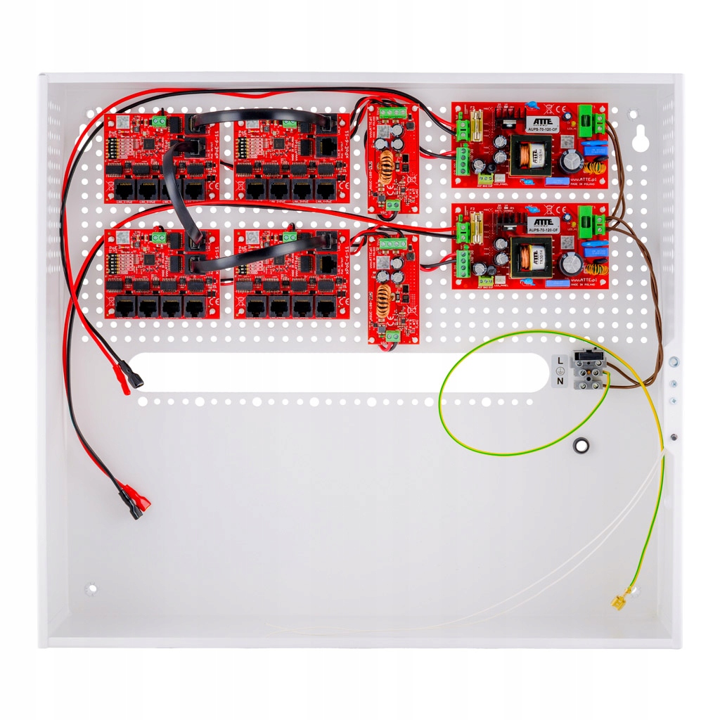 Zestaw buforowy IPUPS-17-11-H 17xPoE 1xUplink