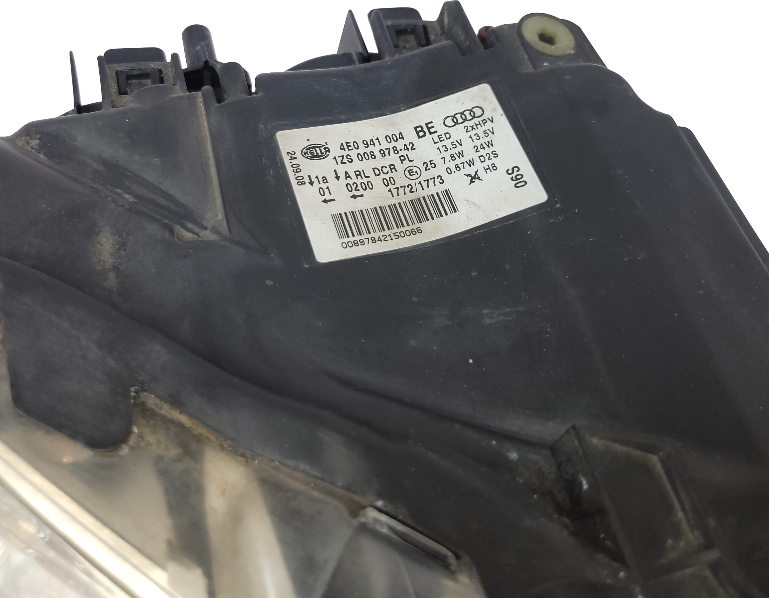 AUDI A8 D3 LIFT light front front right BI-XENON positioning LED 4E0941004BE