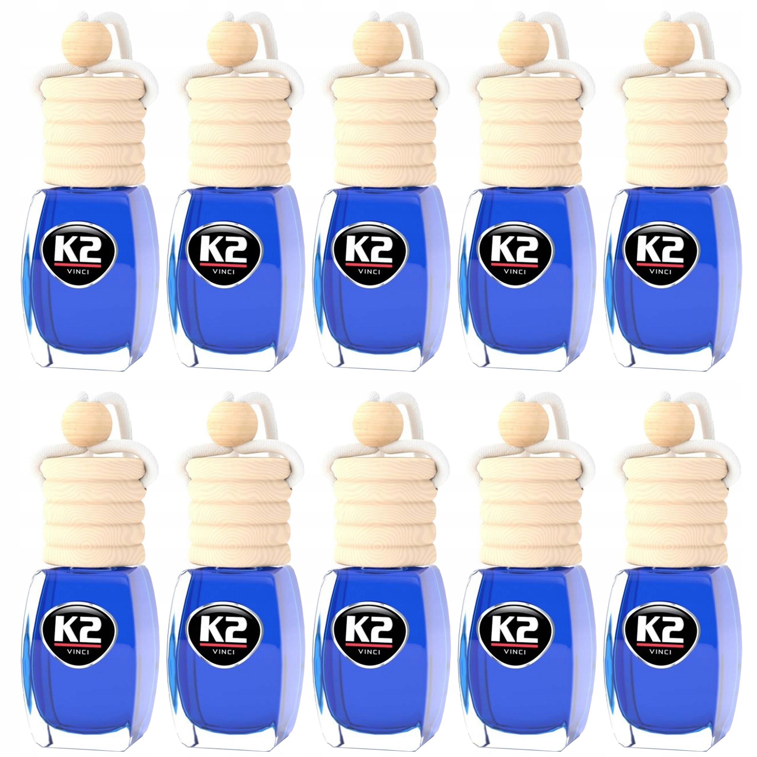 10x K2 Vento Zapach samochodowy Fresh