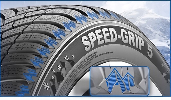2 x 185/65R15 88T Speed-Grip 5 SEMPERIT ZIMA Kod EPREL 629496