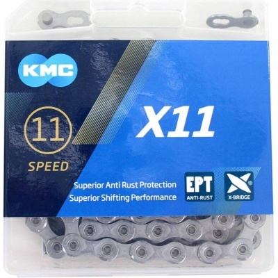 Řetěz Kmc X11 Ept 118g Stříbrný