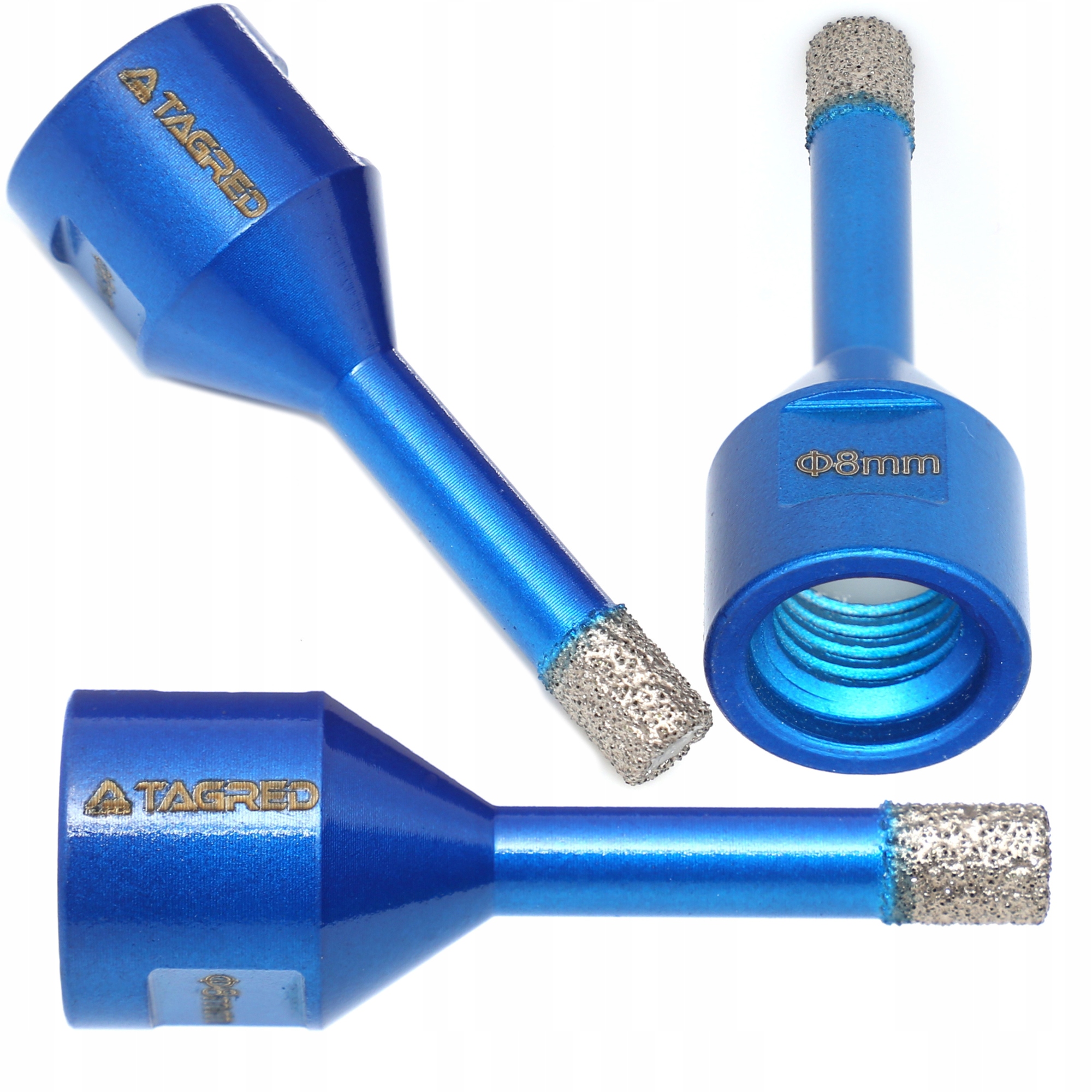 

Otwornica Koronka Diamentowa Do Glazury 8MM M14