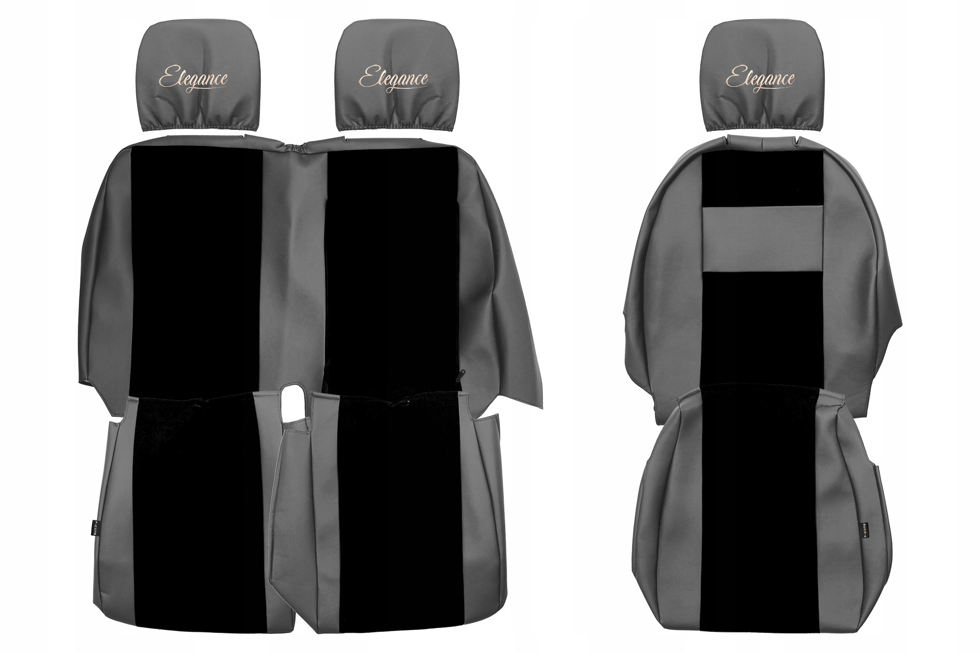 Potahy na sedadla Bus Van Iveco Daily VI 15-23 Křesla 1+2 eko-kůže