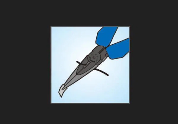 SZCZYPCE UNIWERSALNE WĄSKIE PROSTE MINI, UCHWYT PP+PPR 134mm King Tony Marka King Tony