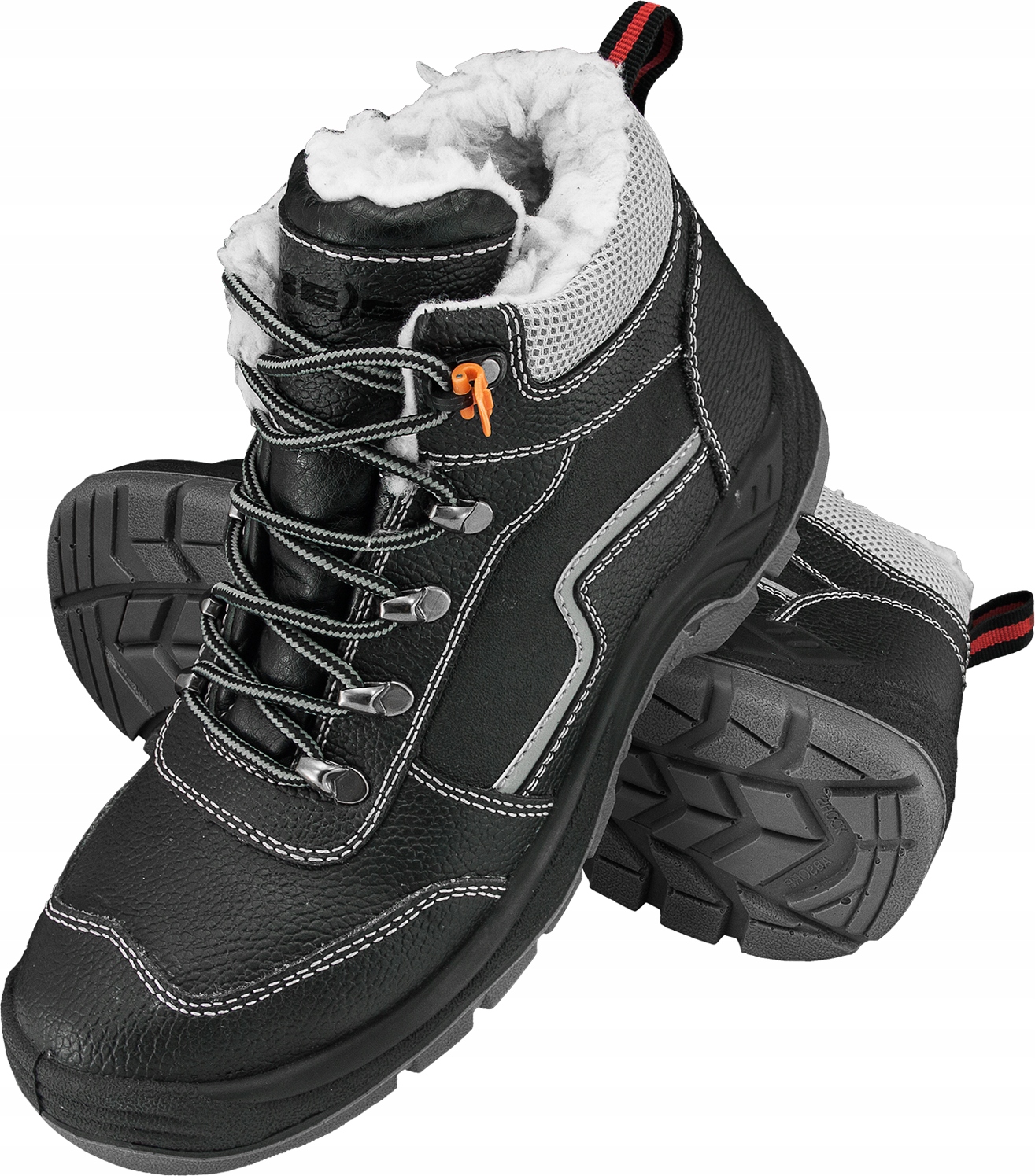 Pracovní obuv zateplené zimní boty bez podpatku Reis Yeti velikost 45