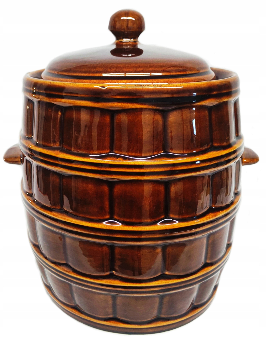 

Garnek Hermetyczny Do Kiszenia Beczka Ceramika 12L