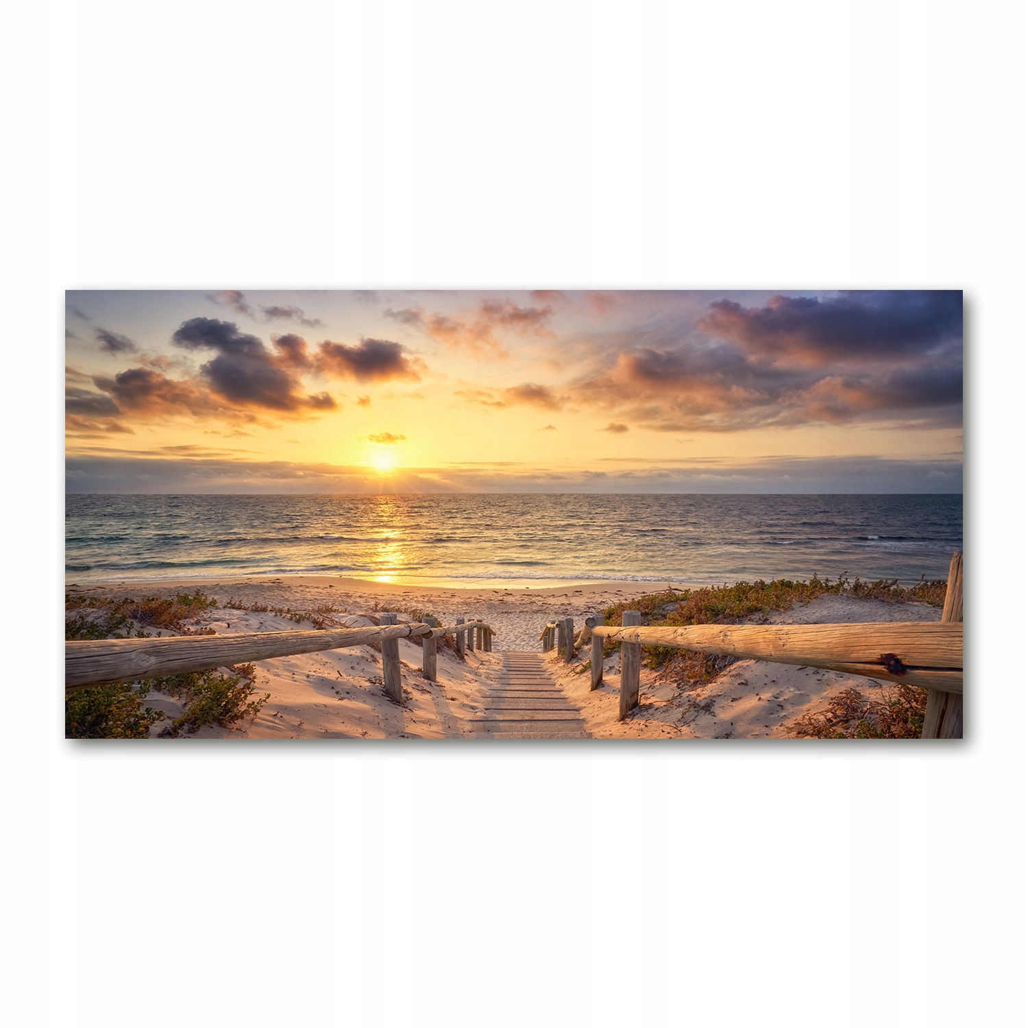 

Foto obraz szklany Ścieżka na plażę 140x70