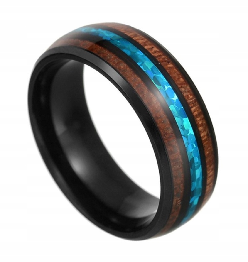 OBRĄCZKA MĘSKA SYGNET STAL SZLACHETNA 316L ROZ 19