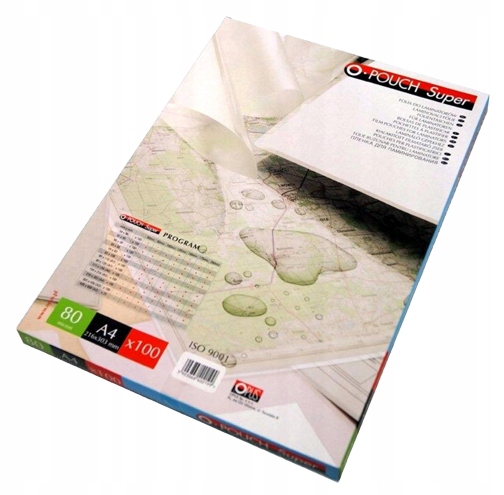 MEGA LAMINATOR A4 LAMINARKA + GRATIS 100 FOLII PRO Stan opakowania oryginalne