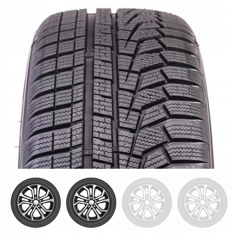 2x зимние шины 215 / 40R17 Hankook evo2 W320