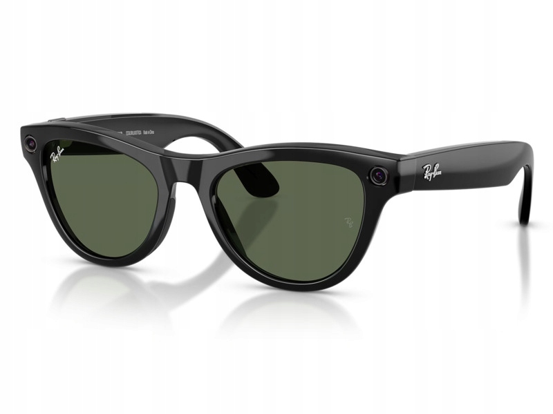 Okulary RAY BAN Meta Skyler Gen 2 Czarny połysk