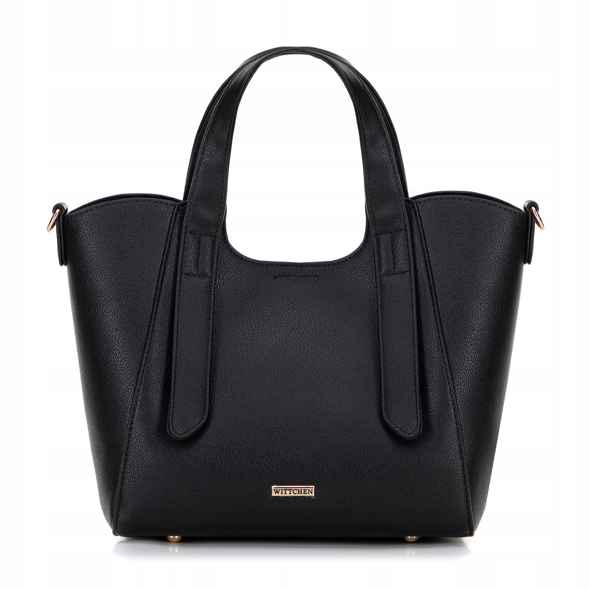 Kufřík z ekokůže Wittchen 100-4Y-215-1 s vyjímatelnou kapsou, černý