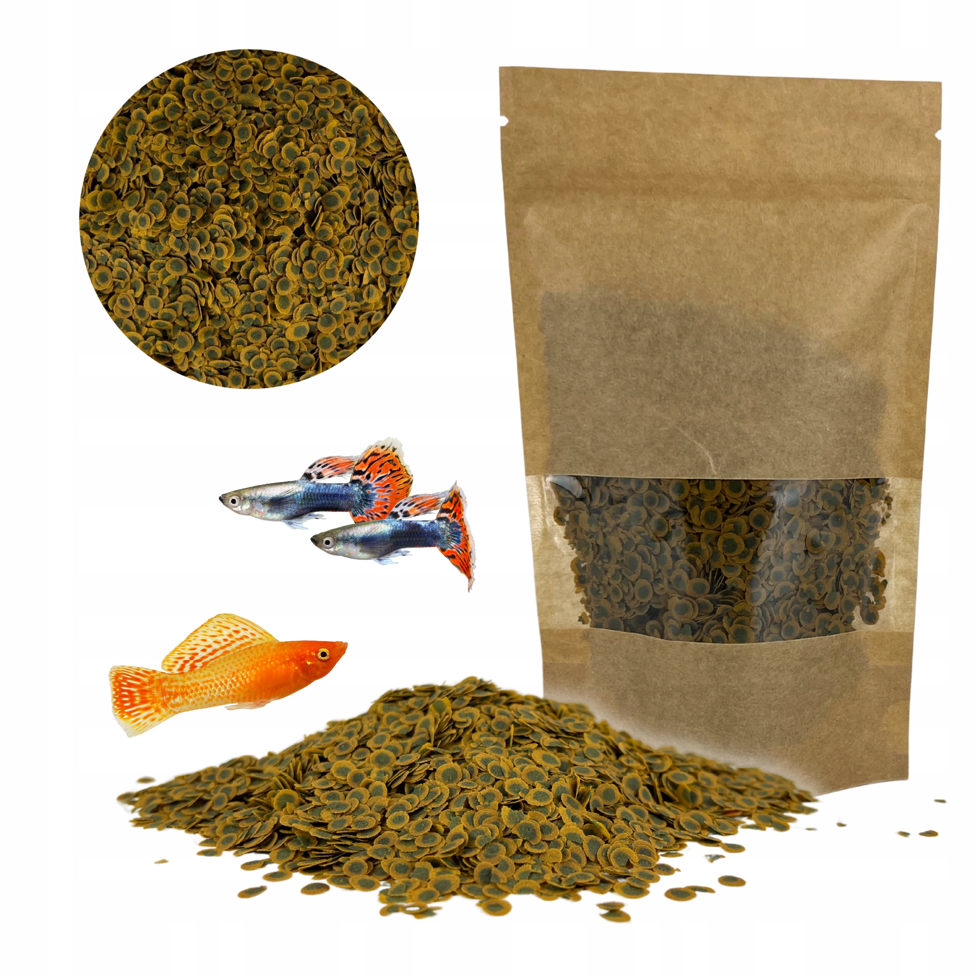 Krmivo Pro Ryby Krmivo Premium Prebiotic Algen Crisp Na Imunitu 1 kg