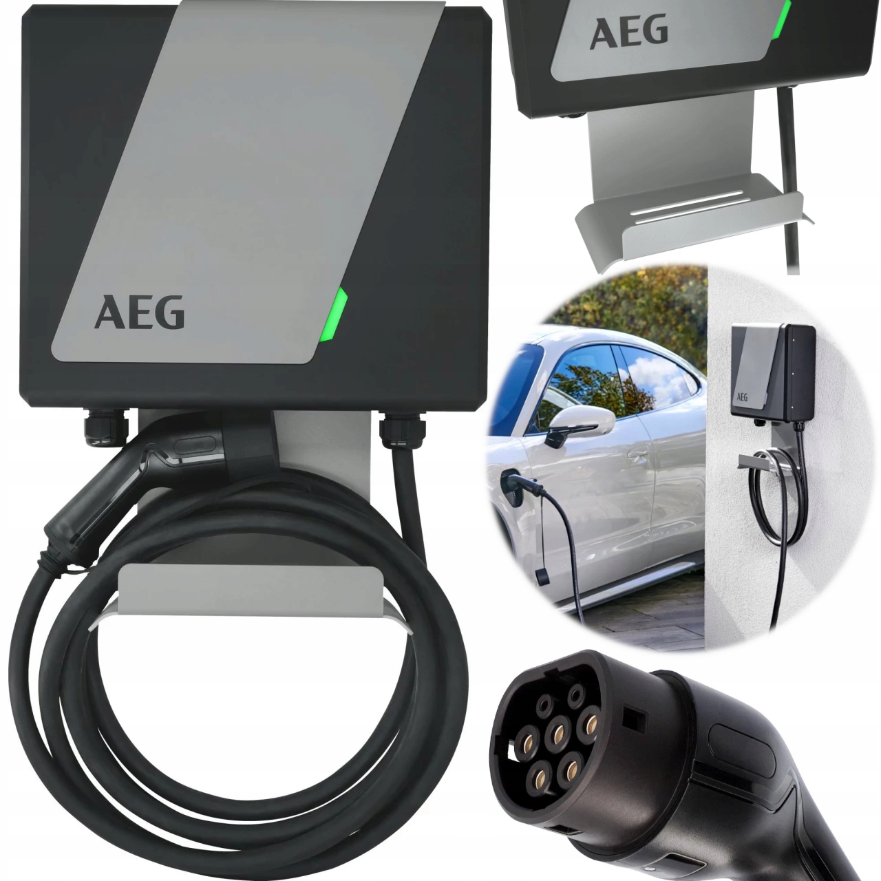 Зарядное устройство Wallbox AEG 22kw тип 2