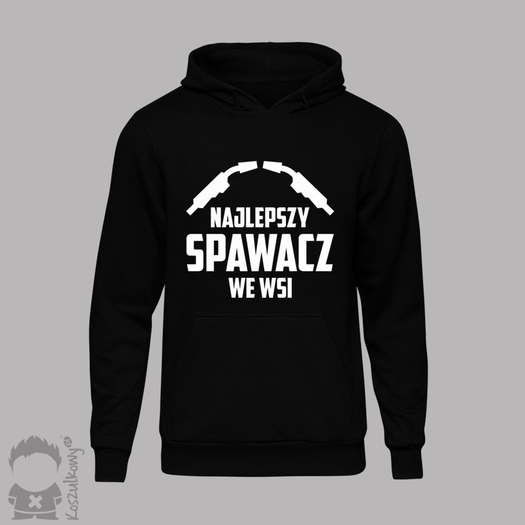 

Bluza z nadrukiem dla najlepszego spawacza