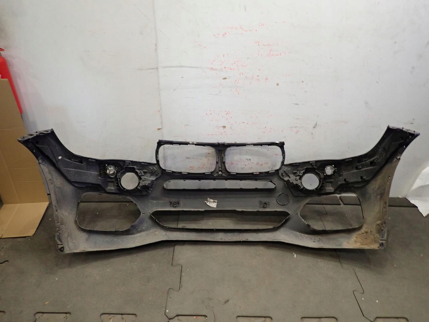 bumper front front BMW X5 F15 2014- m-packet 8054014