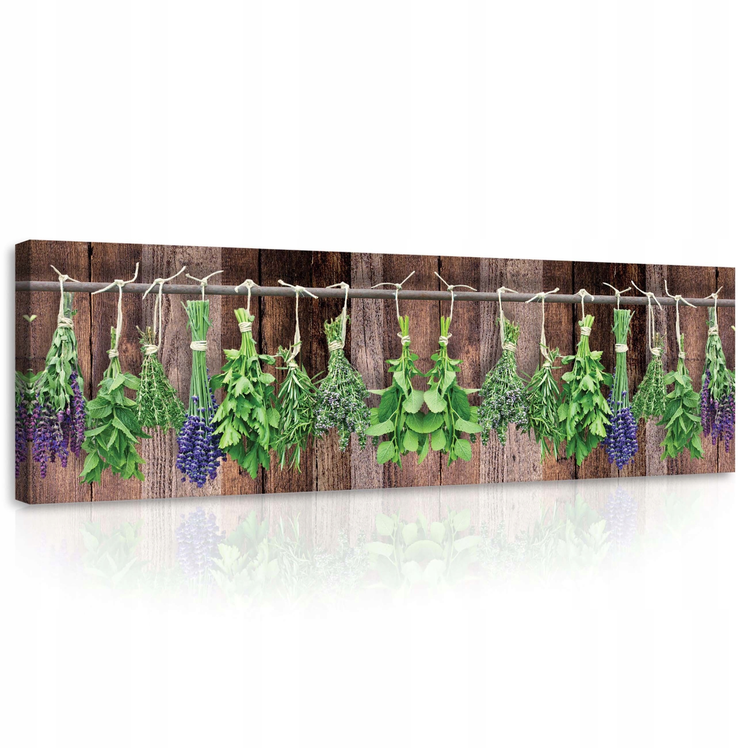 Obraz 145x45 Bylinná harmonie provensálského domu s levandulí
