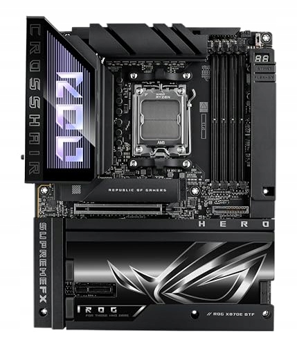 ASUS ROG Crosshair X870E Glacial Płyta Główna AM5 DDR5 WiFi 7 E-ATX 10G