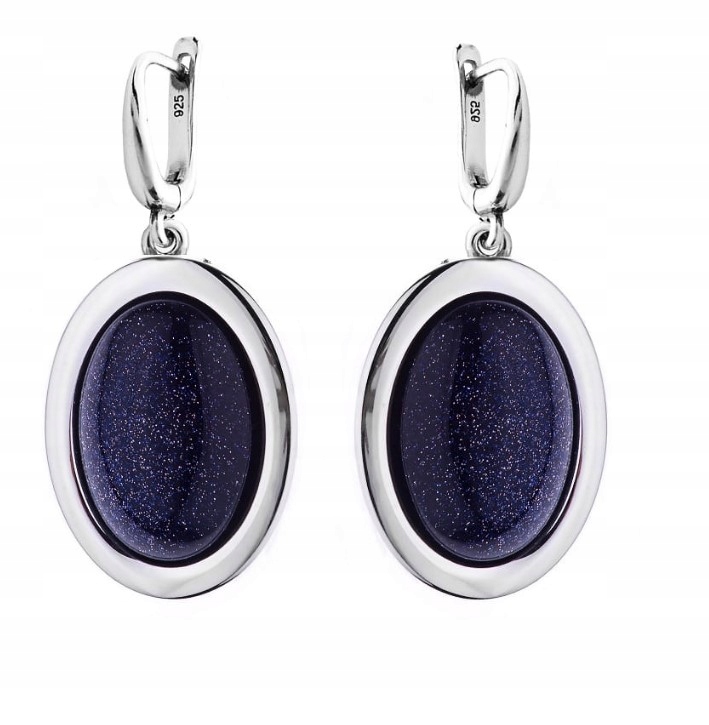 Stříbrné náušnice Ag 925 Noc Káhiry SG-168-KA-S-P