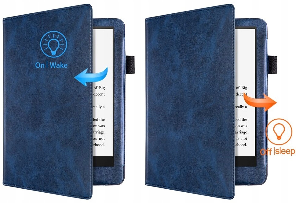 Etui Skórzane Case do Kindle Paperwhite 5 Gen 11 granat Model Paperwhite 5 / V (11 gen.)