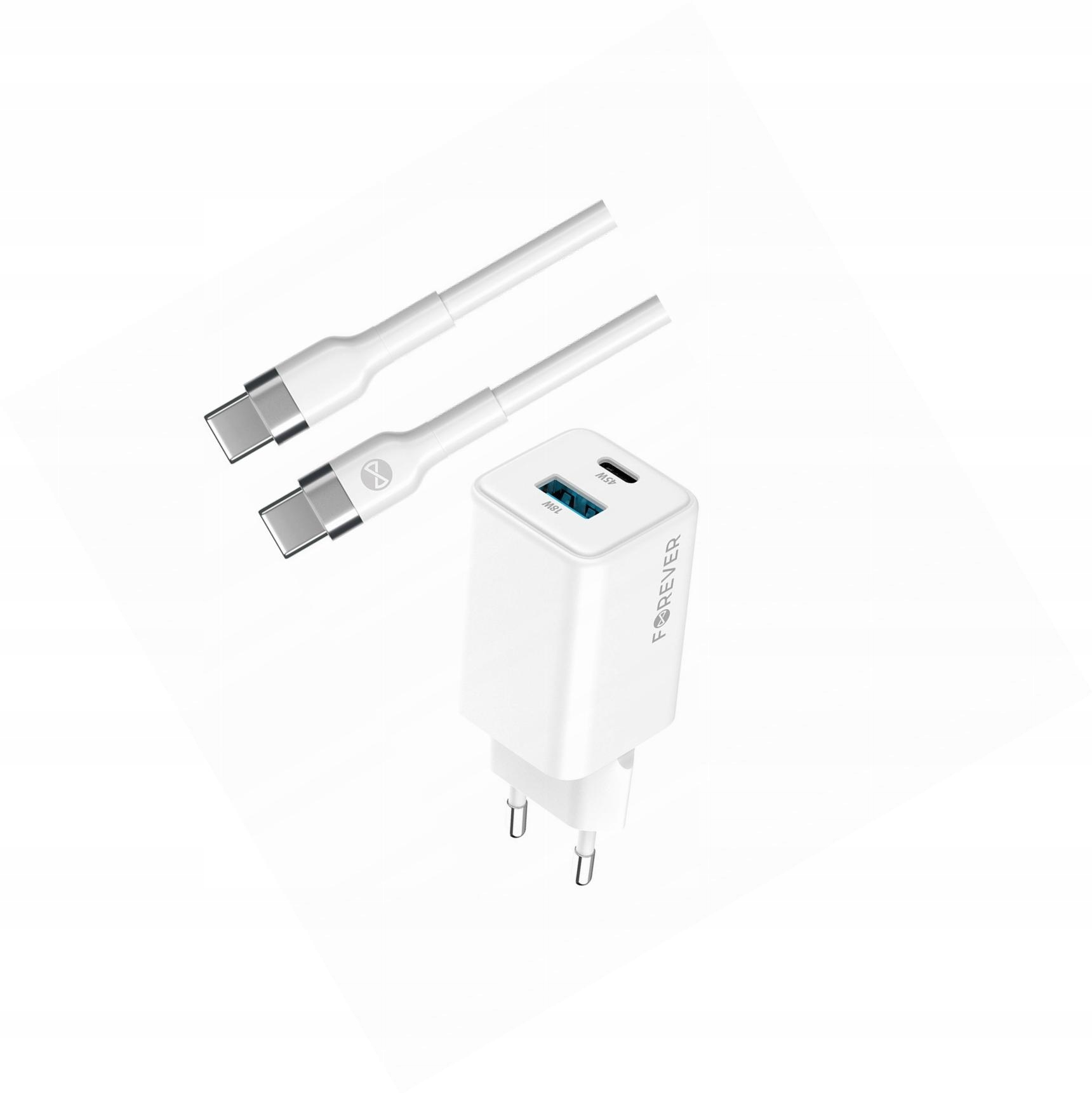 Szybka ładowarka GaN 45W Usb-c z kablem do Realme 12 Plus 5G