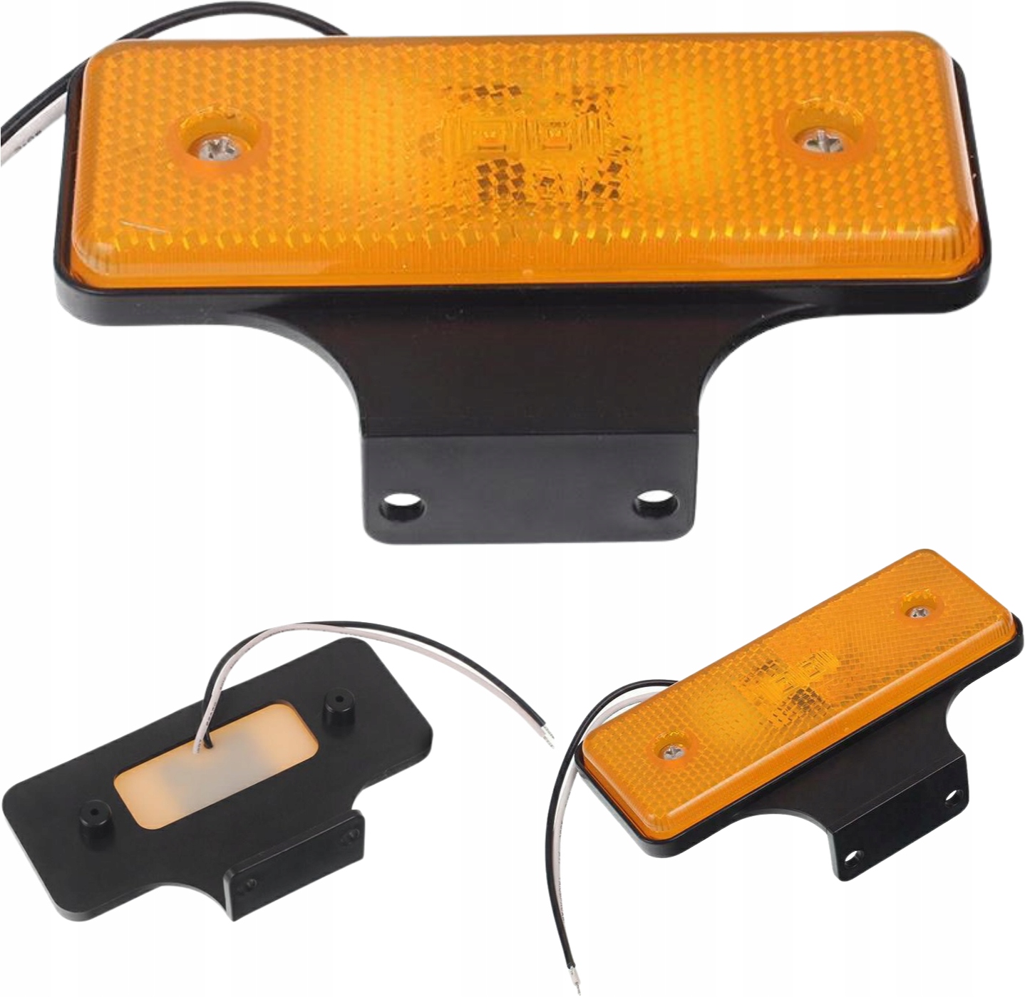 

Lampa Obrysowa Pomarańczowa Diodowa Z Uchwytem E9