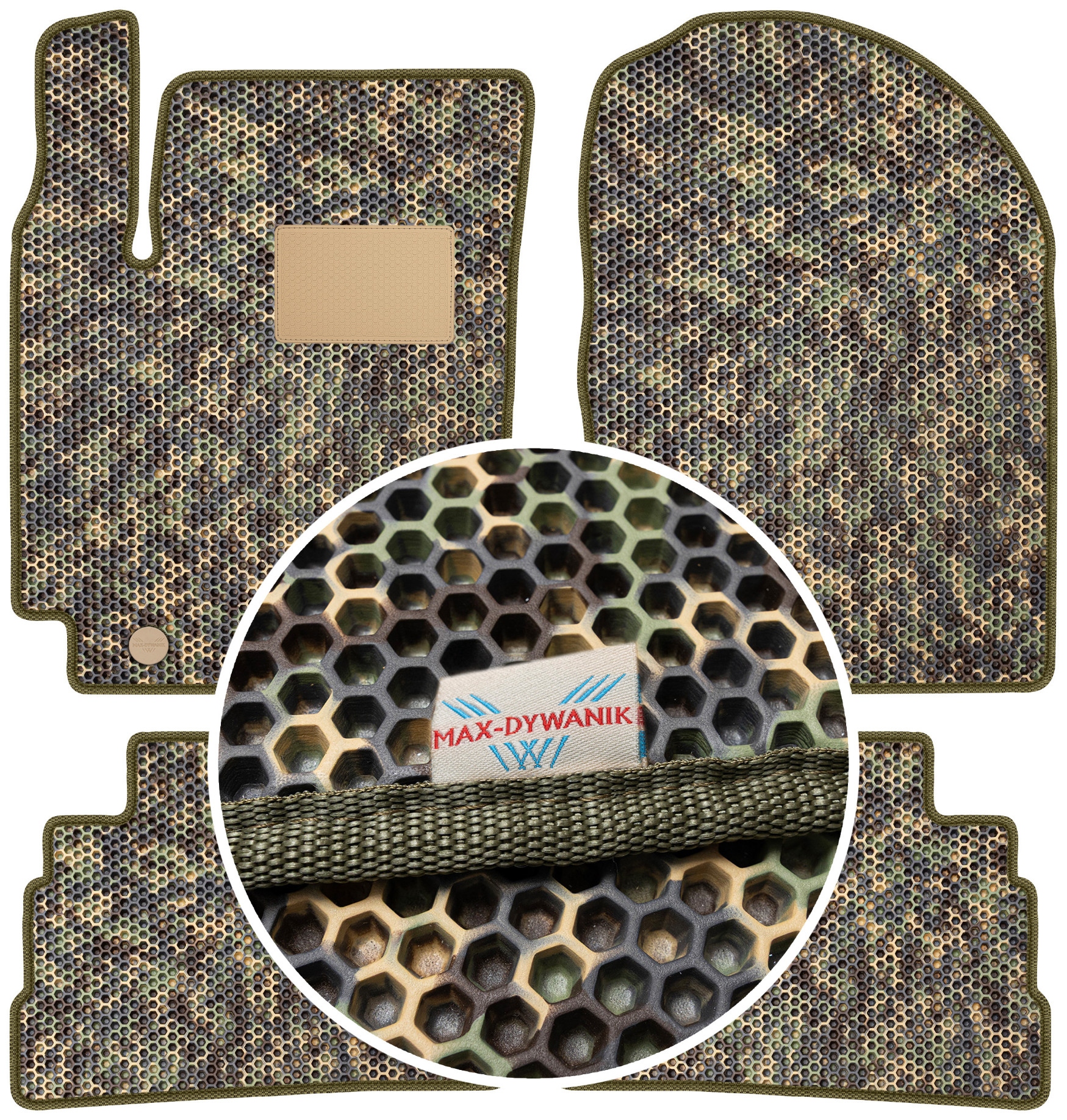 Hyundai Kona 2017 Gumové rohože do auta Eva Moro