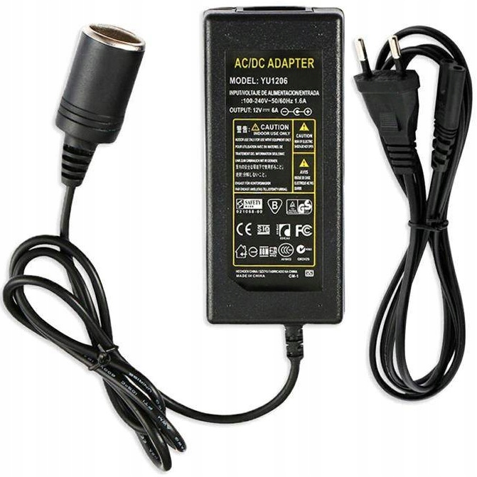 

Przetwornica napięcia sieciowego 230V/12V 80W 6A