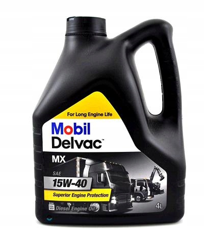 

Olej silnikowy Mobil Delvac MX 15W40 4L