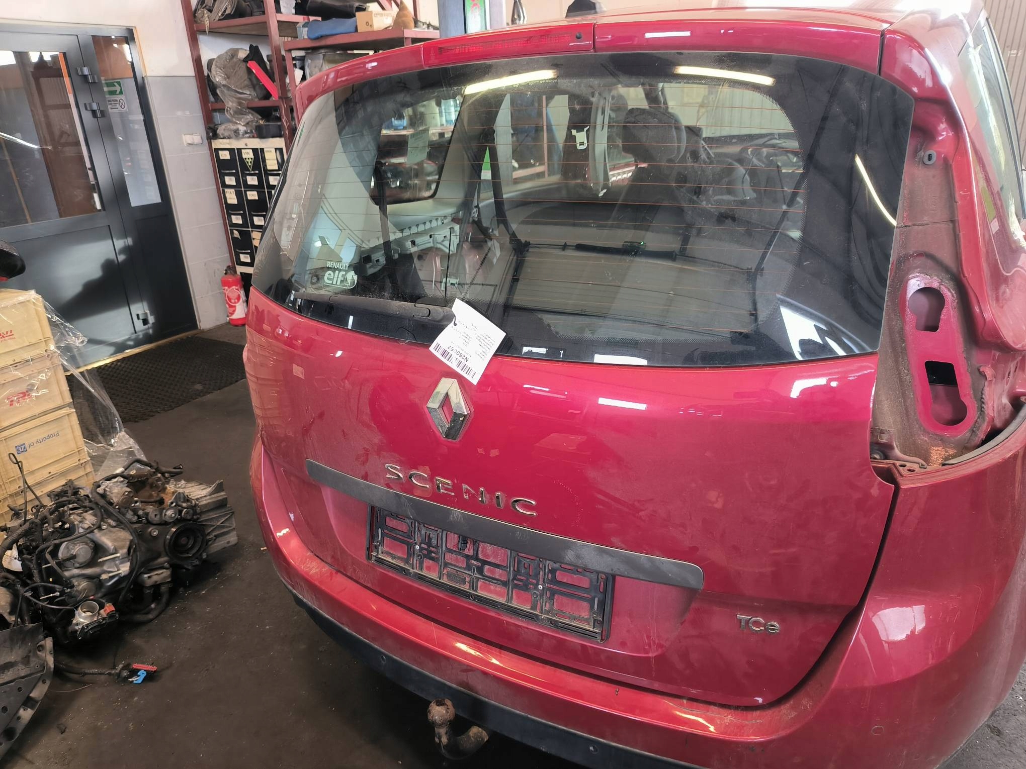 trunk door boot TENNJ RENAULT MEGANE SCENIC III