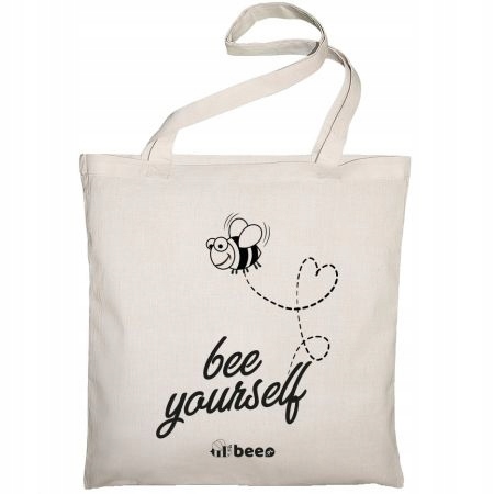 

Allbag Bawełniana torba Bee yourself