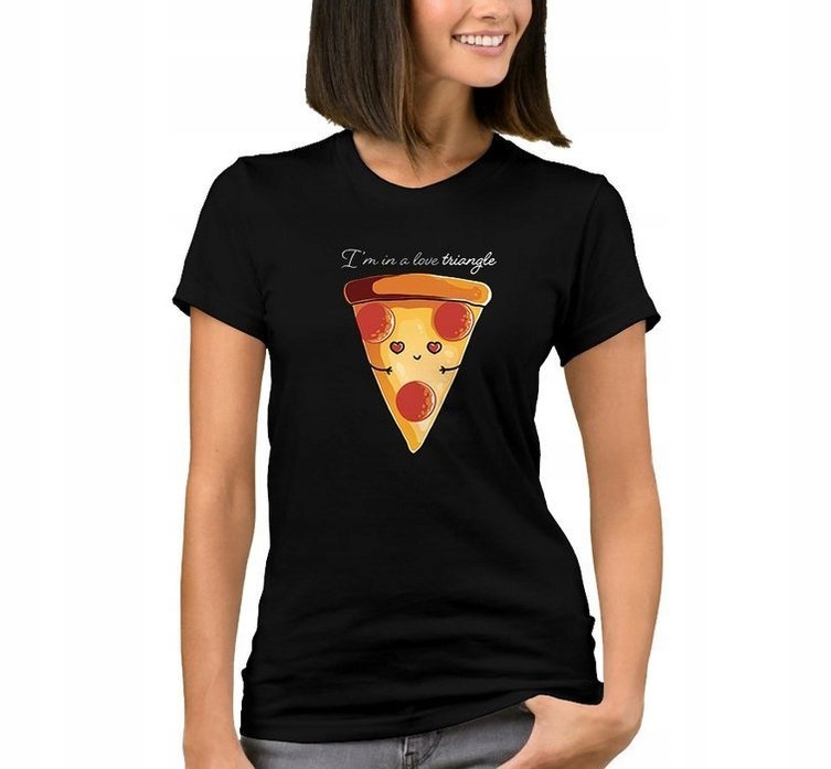 

Bluzka Damska z Nadrukiem Prezent Geek Cute L