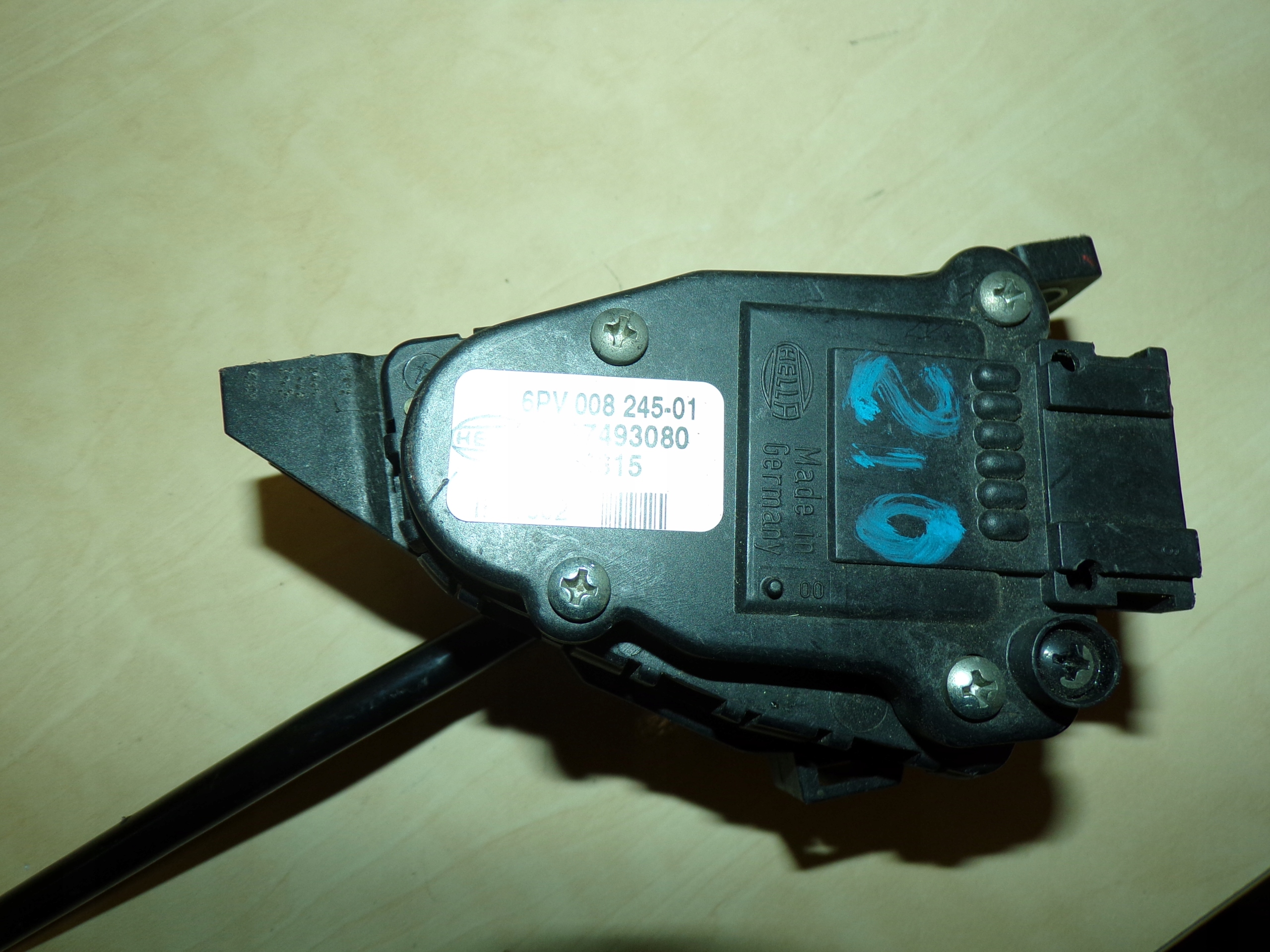 DUCATO JUMPER BOXER 01-06R GASPEDAL POTENTIOMETER