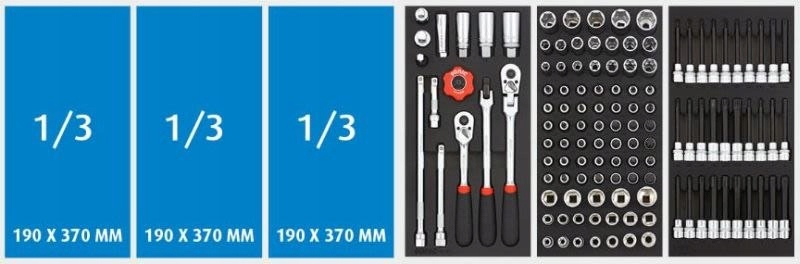 Wkładka z narzędziami do wózka SONIC 302301 Marka Sonic