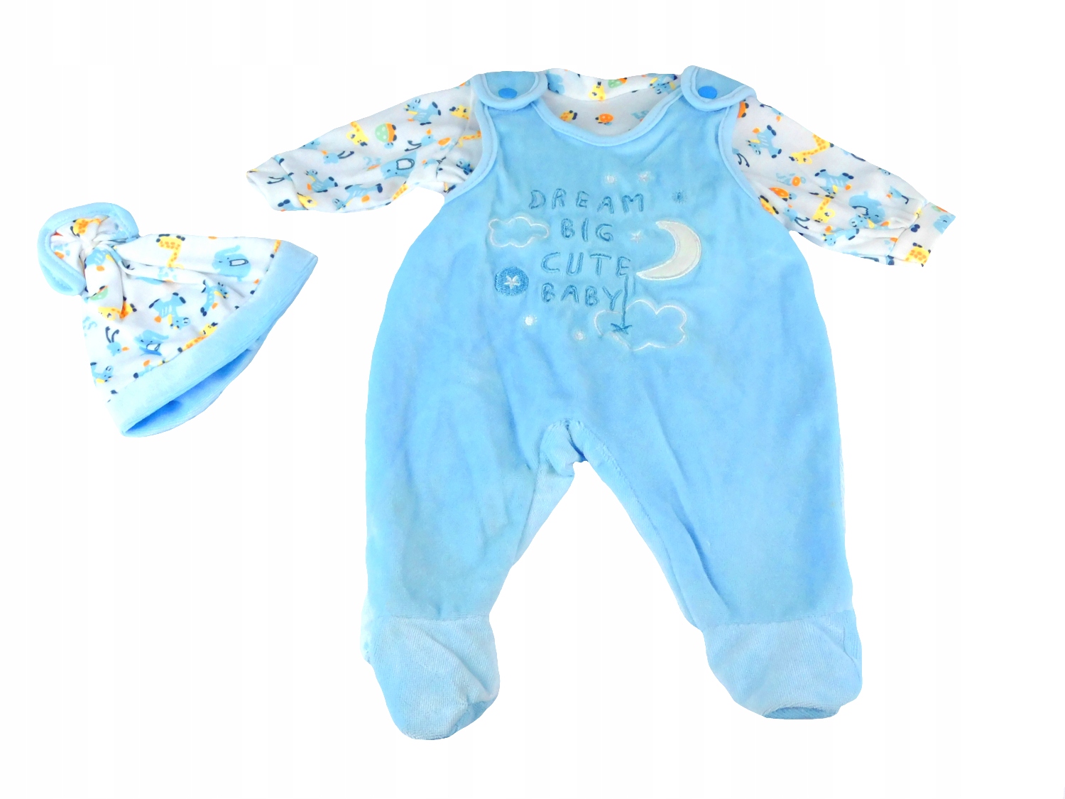 UBRANKO ŚPIOSZKI KAFTANIK CIUSZKI DLA LALKI 45 CM Wiek dziecka 3 lata +