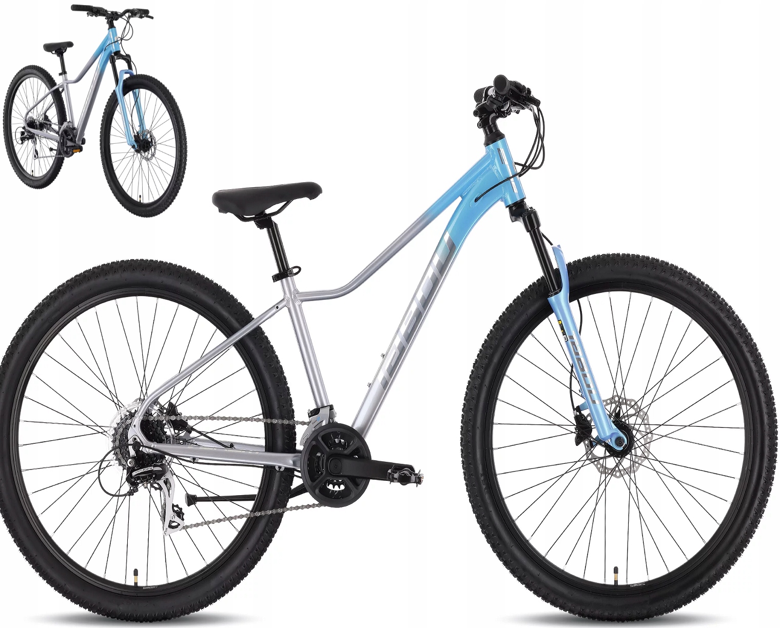 Rower młodzieżowy Tabou Venom 4 W Xs 13" grey blue