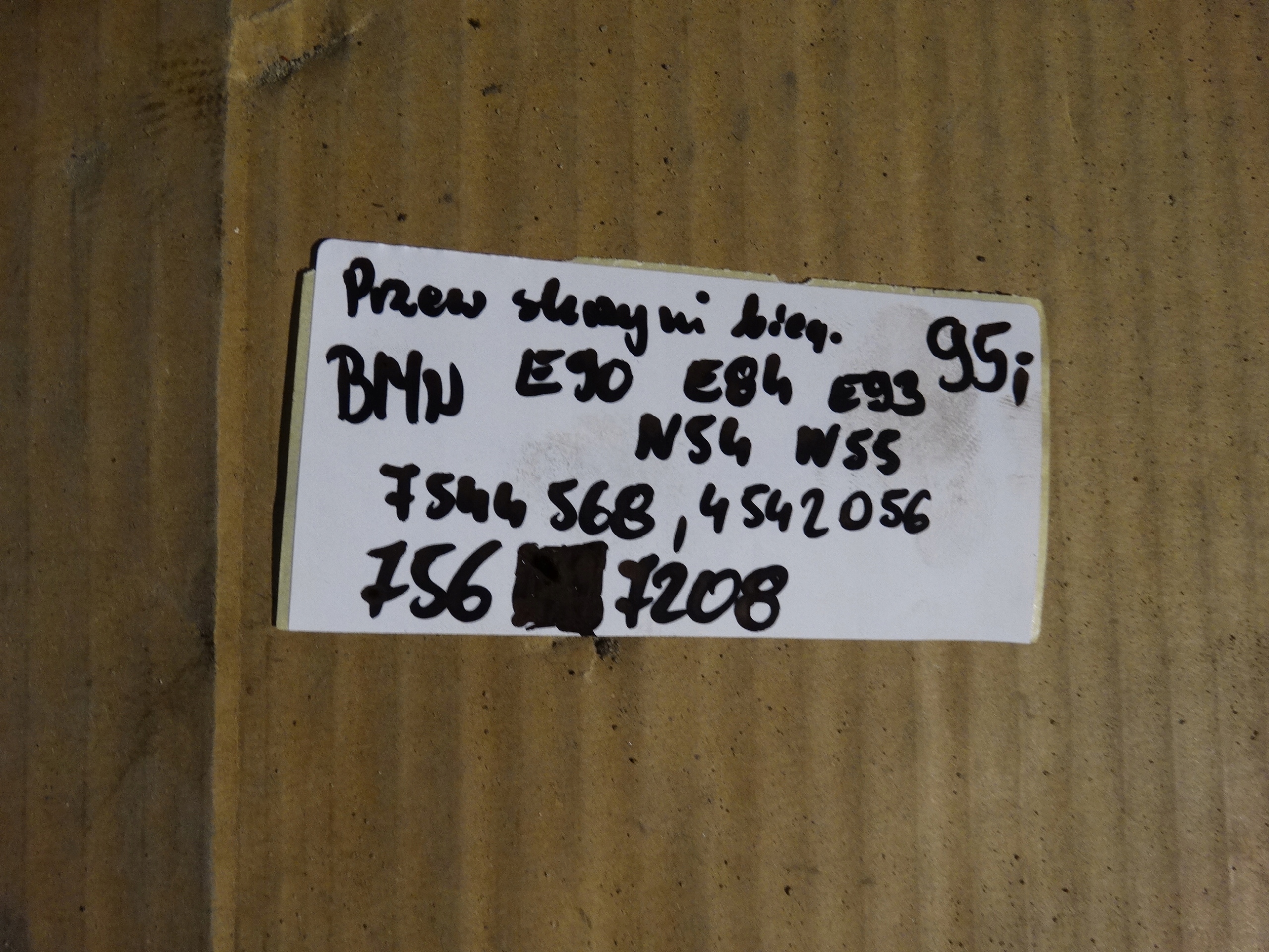 vedení oleji převodovky převodů BMW E90 E84 E93 1